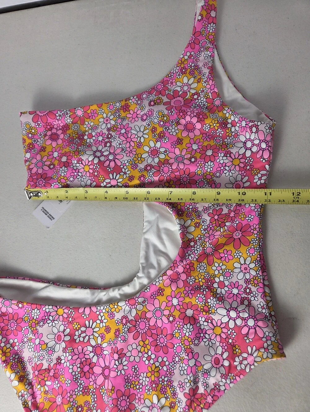 NWT Frankies Bikinis x Naomi Osaka Seraphina One Piece Swimsuit Sweet Pea Small